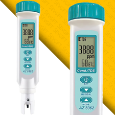 AZ 8362 TDS ve EC Ölçer | Geniş Ölçüm Aralığı