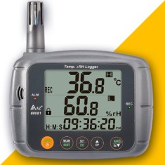 AZ 88081 Profesyonel Sıcaklık ve Nem Ölçer | Kayıt Özellikli