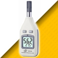 Benetech GM1362 Mini Taşınabilir Nem ve Sıcaklık Ölçer