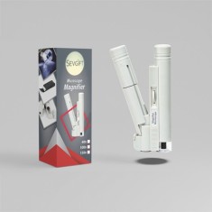 BM40X Işıklı Büyüteç Mikroskop 40X