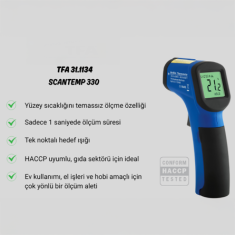 TFA 31.1134.06 ´ST-330´ Lazer Termometre 330°C