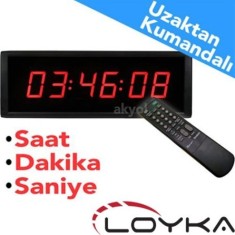 LC-6 Chrono '6 Haneli' Işıklı Zamanlayıcı | Uzaktan Kumandalı