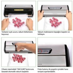 VS 100S Ev Tipi Vakum Paketleme Makinesi