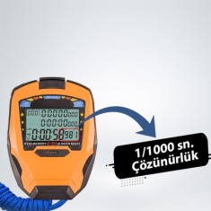 Loyka D-308 Profesyonel Kronometre '100 Lap Hafızalı' 1/1000 Saniye 