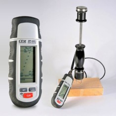 Cem DT-125G Çakmalı Ahşap ve Yapı Malzemesi Nem Ölçer Seti