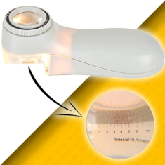 MG13100 Skalalı Işıklı Büyüteç (8X)