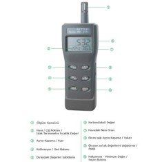 AZ 77535 Taşınabilir Hassas Karbondioksit Ölçer | Sıcaklık ve Nem
