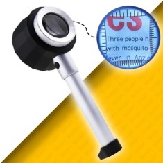 LYK 10X3L Led Aydınlatmalı Pipo Büyüteç