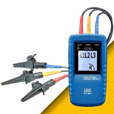 Cem DT-901 Faz Sırası Ölçüm Cihazı