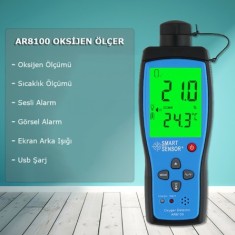 Smart Sensor AR 8100 Oksijen Ölçüm Cihazı