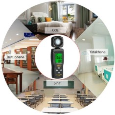 Smart Sensor AS 803 Işık ölçer Lüksmetre