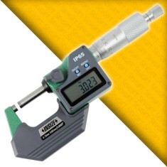 İnsize 3108-25A Dijital Mikrometre | 0-25 mm | IP65
