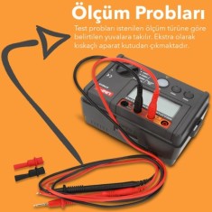 UNIT UT501A İzolasyon Direnci Test Cihazı