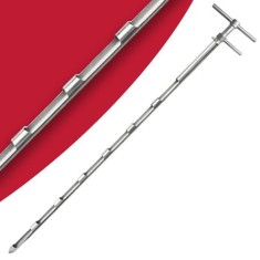 KUST 150 Üstten Boşaltmalı Krom 1,5M 7 Göz