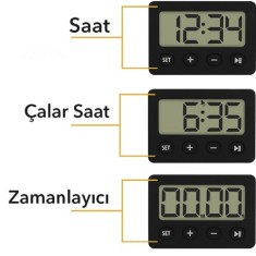 TFA 60.2014.01 Dijital Zamanlayıcı ve Kronometre
