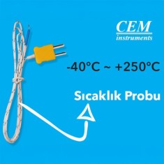 Cem DT-610B K Tipi Prob Okuyucu