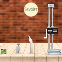 Dasqua 3230-8105-A Çift Sütunlu Dijital Mihengir 300 mm