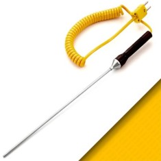 WRNM 102B K Tipi Sıcaklık Ölçer Uzun Prob 600°C