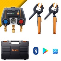 Testo 550İ Akıllı Manifold Seti