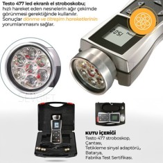 Testo 477 El Stroboskop Cihazı