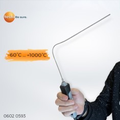 Testo 0602 0593 Esnek ve Daldırma Özellikli K Tipi Prob