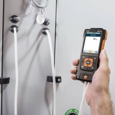 Testo 440 dP Fark Basınç Ölçerli Prob Okuyucu Cihaz