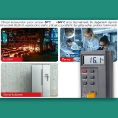 TES 1310 K Tipi Prob Okuyucu | Hassas