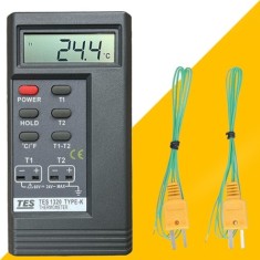 TES 1320 İki Girişli K Tipi Prob Okuyucu | Hassas