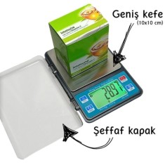 MH-698 Kapaklı Taşınabilir Dijital Terazi (1KG / 0.01GR)