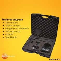 Testo Sensor LD Pro Kameralı Ultrasonik Gaz Sızıntı Dedektörü