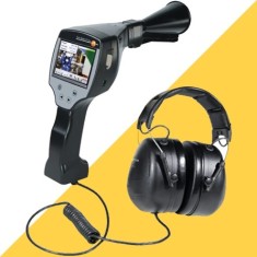 Testo Sensor LD Pro Kameralı Ultrasonik Gaz Sızıntı Dedektörü