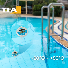 TFA 30.1068.02 Güneş Enerjili Havuz Termometresi