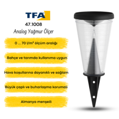 TFA 47.1008 Analog Yağmur Ölçer