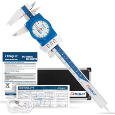 Dasqua 3004-0005 Dijital Göstergeli IP67 Saatli Kumpas | 0-150mm