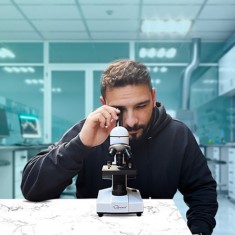 Loyka MG11 Monoküler Öğrenci Mikroskobu (400x-640x)