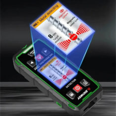 SW-6100GT Duvar Metal-Ahşap Dedektörü & Lazer Mesafe Ölçer 120M