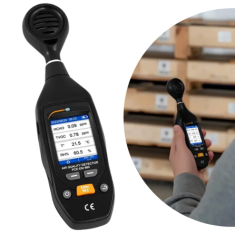 PCE-EM 880 Taşınabilir Formaldehit (HCHO), TVOC, Sıcaklık ve Nem Ölçüm Cihazı