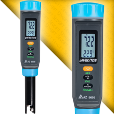 AZ 8698 pH, EC, TDS ve Sıcaklık | 4 in 1