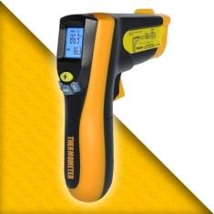 Kızılötesi Lazerli Termometre 380°C | Temassız Infrared Sıcaklık Ölçer  |  DARK II 