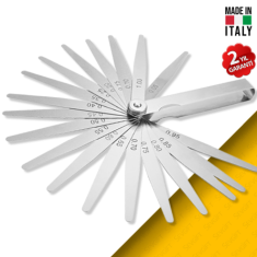 Filler Çakısı 0.05–1.00 mm | Kalınlık Mastarı, Hassas Boşluk Ölçer Seti   |   Dasqua 1820-0100