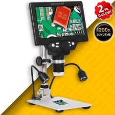 Renkli Ekranlı Dijital Mikroskop 1200X | G1200 Plus+ 