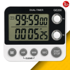  Loyka GE200 Çift Ekranlı Dijital Zamanlayıcı ve Kronometre 
