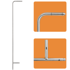Testo 0635 2345 Pitot Tüp 1000 mm | Ø 7 mm