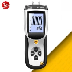 DT8890 Dijital Fark Basınç Ölçer Manometre | 0-344,7 mbar | 11 Birim | HVAC | CEM 