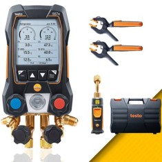 Testo 557S Akıllı Dijital Manifold Seti '4 Yollu Valf'