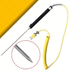 NR 81539 K Tipi Sivri Uçlu Sıcaklık Ölçer Prob -50°C +500°C