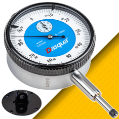 Dasqua 5111-1205 Kulaklı Analog Komparatör Saati | 0-10 MM