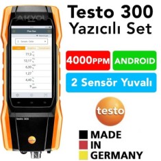 Testo 300 Baca Gaz Analiz Cihazı (Akıllı Dokunmatik Ekran)