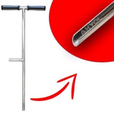 Krom Toprak Numune Sondası Ayak Basmalı Model | TNS 30 