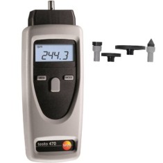 Testo 470 Temaslı Temassız Devir Ölçüm Cihazı